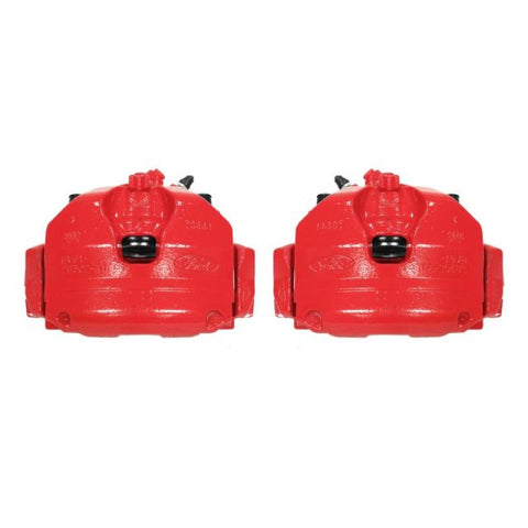 Power Stop 13-17 Ford Escape Front Red Calipers w/Brackets - Pair - S5482