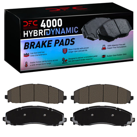 DFC 11-25 Ford F-Super Duty Rear 4000 Hybridynamic Brake Pads - 4000-2491-00