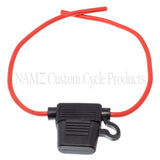 NAMZ Sealed ATO Fuse Holder 14g Wire (Fits ATO Fuses Up to 40 AMP) - NAFH-01