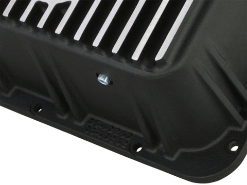aFe Power Cover Trans Pan Machined Trans Pan GM Diesel Trucks 01-12 V8-6.6L Machined - 46-70072