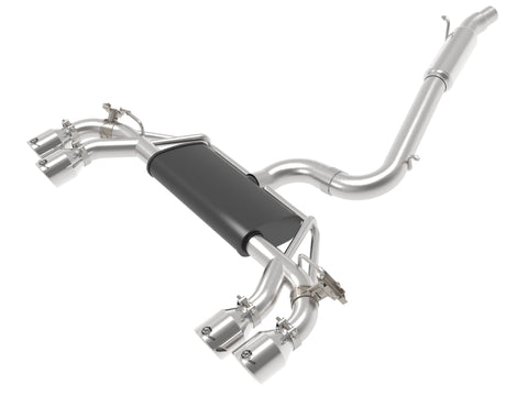 aFe POWER MACH Force-Xp 15-19 Volkswagen Golf R L4-2.0L(T) 304 SS Cat-Back Exhaust System - Polished - 49-36430-P