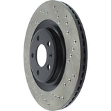 StopTech 12 Audi A6 Quattro/11-12 A7 Quattro/13 Q5/7-11/13 S4/12 S5 Rear Left Drilled Cryo Rotor - 128.33137CL