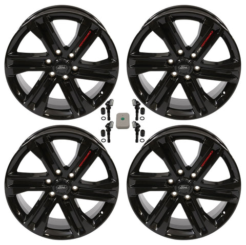 Ford Racing 15-22 F-150 20x8.5 Gloss Black Wheel Kit - M-1007K-S2085F15B