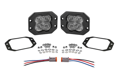 Diode Dynamics SS3 Pro ABL - White Combo Flush (Pair) - DD6936P