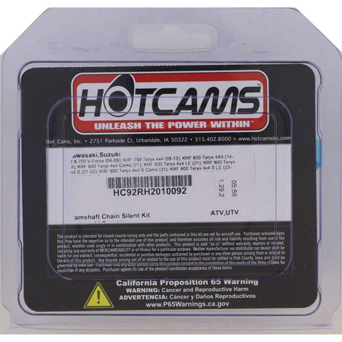 Hot Cams 22-23 Kawasaki KVF 750 Brute Force 4x4i EPS Camo 750cc Silent Chain - HC92RH2010092