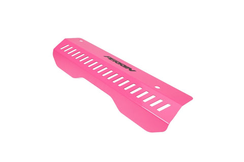 PERRIN 22-23 Subaru WRX Pulley Cover (Short Version - Works w/AOS System) - Hyper Pink - PSP-ENG-154HP