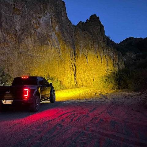 ARB NACHO Quatro Combo 4in. Offroad LED Light - Pair - PM411