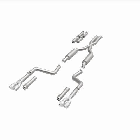 MagnaFlow 2017+ Dodge Challenger 409 SS Polished 3in Quad Tips Cat-Back Exhaust - 19367