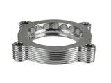aFe 11-14 Ford Mustang/ 11-14 Ford F-150 V6 3.7L Silver Bullet Throttle Body Spacer - Silver - 46-33016
