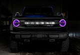 Oracle 2021 Ford Bronco DRL Upgrade w/ Halo Kit - ColorSHIFT w/ Simple Controller - 1468-504