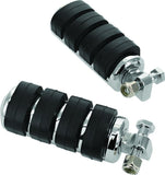 Kuryakyn ISO Peg Large With Male Adapter Chrome (Pair) - 8002