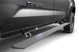 RealTruck 22-24 Toyota Tundra DC 4dr VoltStep Electric Running Board Kit (No Drill) - Tex. Blk - 20444580PC