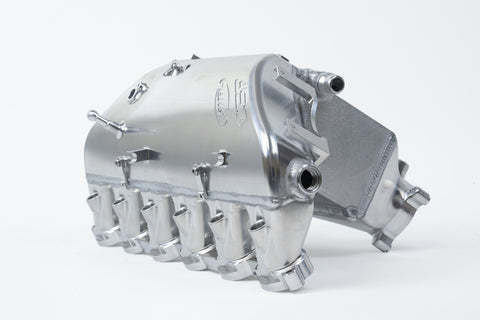 CSF BMW M2/M3/M4 S58 Comp & Non-Comp (G8X) Charge-Air Cooler Manifold - Raw Billet - 8233
