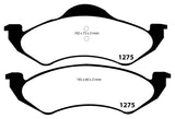 EBC 99 Dodge Dakota 2WD 2.5 Yellowstuff Front Brake Pads - DP41275R