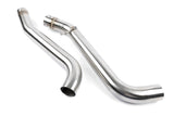 Dinan 23-26 BMW M240i/M240i xDrive (G42) Valved Axleback Exhaust System - Black Tips - D660-0098-BLK