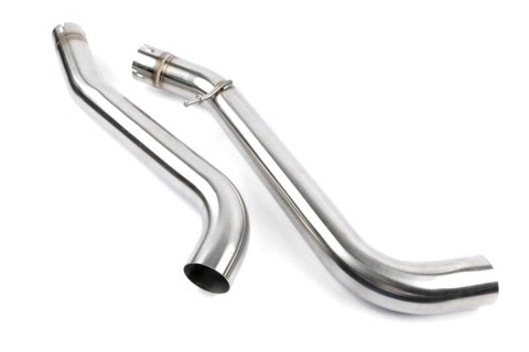 Dinan 23-26 BMW M240i/M240i xDrive (G42) Valved Axleback Exhaust System - Black Tips - D660-0098-BLK