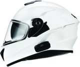 Sena Technologies Outforce Full Face Bluetooth Helmet Glossy White - XL - OUTFORCE-GW0XL