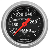 Autometer Sport Comp 140-280F Trans Temp Gauge - 3351
