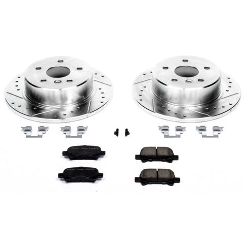Power Stop 00-04 Toyota Avalon Rear Z23 Evolution Sport Brake Kit - K2322