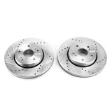 Power Stop 10-13 Suzuki Kizashi Front Evolution Drilled & Slotted Rotors - Pair - JBR1545XPR