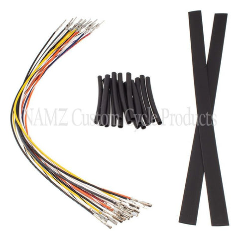 NAMZ 07-13 V-Twin NON-Baggers Handlebar Control Complete Xtension Harness 15in. - NHCX-M15