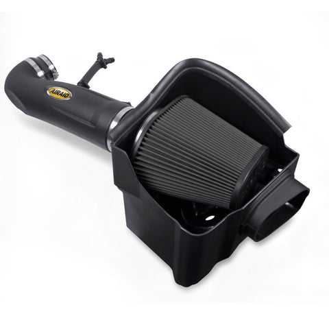 Airaid 04-13 Nissan Titan/Armada 5.6L MXP Intake System w/ Tube (Dry / Black Media) - 522-284