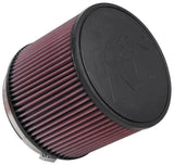 K&N Universal Rubber Filter 6in Flange ID / 7.5in OD / 6in Height / Round Straight - RU-3060