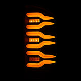 AlphaRex 02-06 Dodge Ram 1500/03-06 Dodge Ram 2500+3500 Luxx-Series LED Tail Lights (Pair) Black - 641010
