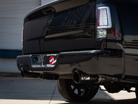 aFe 09-18 Ram 1500 V8 5.7L Hemi Gemini XV 3in 304 SS Cat-Back Exhaust w/ Black Tips - 49-32083-B