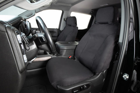 Covercraft 2026 Jeep Wrangler 2-Door (MT) Polycotton SeatSaver Custom Front Row Seat Covers - SS2645PCCH