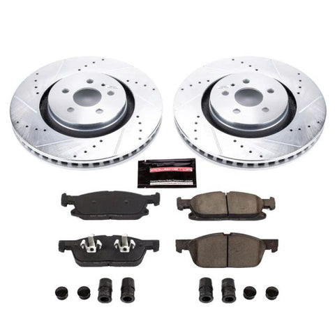 Power Stop 15-19 Ford Edge Front Z23 Evolution Sport Brake Kit - K7143