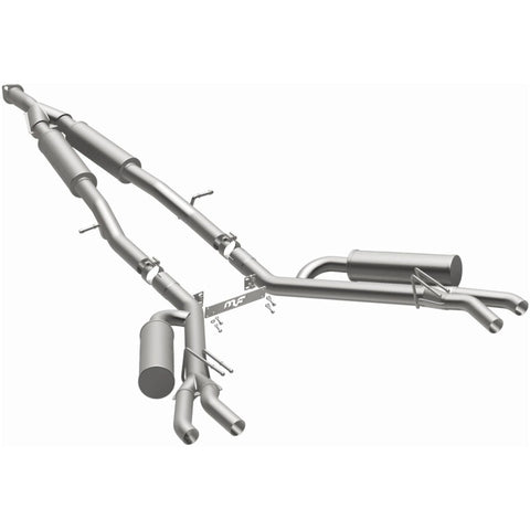 MagnaFlow Cat-Back Competition Exhaust 18-19 Kia Stinger L4-2.0LGAS Quad 2.5in Stainless Tips - 19405