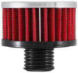 K&N .5in Flange ID x 3in OD x 3.25in H Rubber Base Crankcase Vent Filter - 62-1495