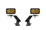 Diode Dynamics 19-21 Ford Ranger Stage Series 2in LED Ditch Light Kit - Sport Yellow Combo - DD6588