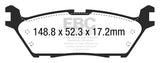 EBC 15+ Ford F150 2.7 Twin Turbo (2WD) Electric PB Extra Duty Rear Brake Pads - ED93037