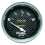 Autometer AP 65+ GM 2-5/8in Fuel Level Carbon Fiber Electric Gauge Pod - 4814