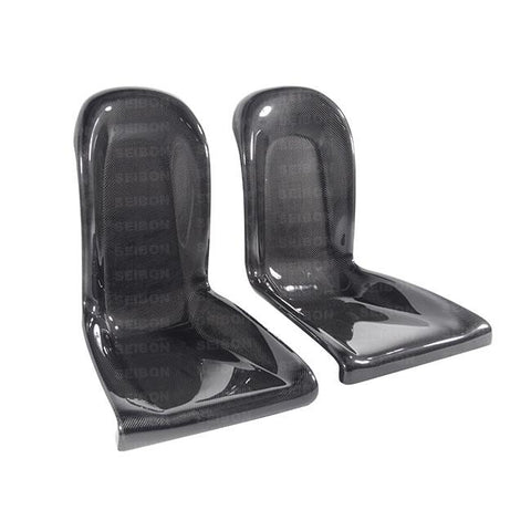 Seibon 09-10 Nissan GTR R35 OEM Style Back Seats (Pair) - BSP0910NSGTR