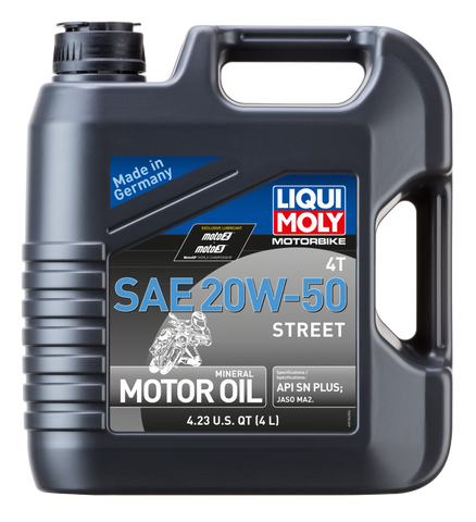 LIQUI MOLY 4L Motorbike 4T SAE 20W50 Street - 20064