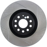 StopTech Power Slot 09 VW CC (Passat CC) / 06-09 Passat Front Left Slotted Rotor - 126.33112SL