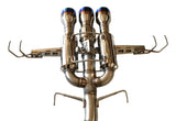 Invidia 22+ HONDA CIVIC TYPE-R FL5 R400 SINGLE LAYER TI TIP FULL CAT-BACK (NON POLISH PIPE) - HS22CTRFGM3STL