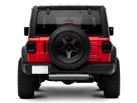 Raxiom 18-22 Jeep Wrangler JL LED Tail Lights- Black Housing (Smoked Lens) - J133942-JL