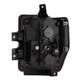 AlphaRex 08-10 Ford F250-550 PRO-Series Projector headlights Alpha-Black w/Activ Light/Seq Signal - 880309