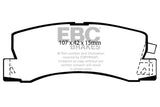 EBC 90-91 Lexus ES250 2.5 Yellowstuff Rear Brake Pads - DP4628R