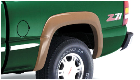 Bushwacker 07-07 Chevy Silverado 1500 Classic Fleetside Extend-A-Fender Style Flares 4pc - Black - 40906-02