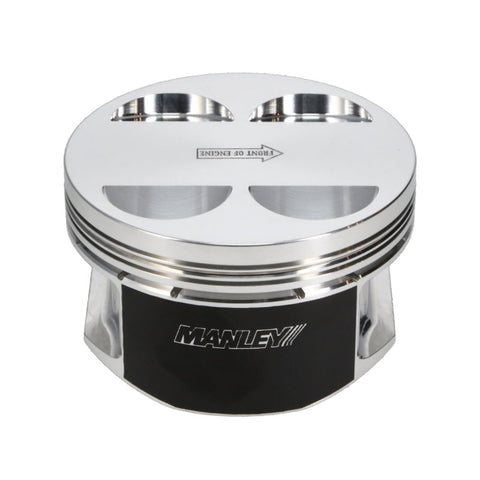 Manley Toyota Supra Turbo (2JZGTE) 87mm +1.0mm Oversized Bore 10:1 Flat Top Piston Set w/ Ring - 609115C-6