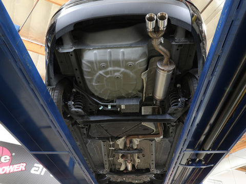 aFe Takeda Series 2 1/2in 304 SS Cat-Back 14-19 Ford Fiesta L4-1.6L w/Black Tip - 49-33134-B