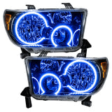Oracle 07-11 Toyota Tundra Pre-Assembled Headlights- Blk Housing - w/ Simple Controller - 7119-504