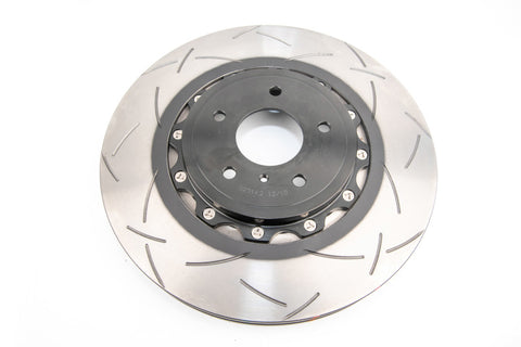 DBA 09+ Nissan 370Z Sport / Infiniti G37 Sport Front Slotted 5000 Series 2 Piece Rotor Assembled w/ - 52314BLKS