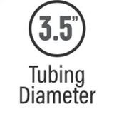 MagnaFlow Sys C/B 11-15 Ford Super Duty F250 6.2L EC CC, SS 3.5in Single Rear Pass Side Ext 5in Tip - 19174