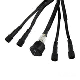 Westin LED Rock Light Kit - 07-18 Jeep Wrangler JK / 18-19 Jeep Wrangler JL - Black - 09-80015